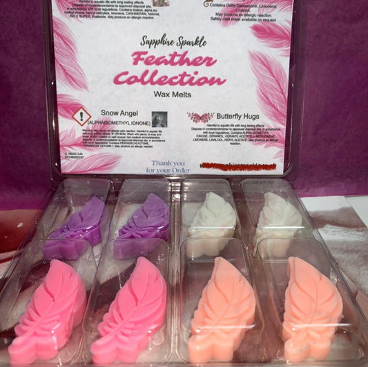 Feather Collection Gift Box Wax Melt Shape Novelty Gift for that Something Different
