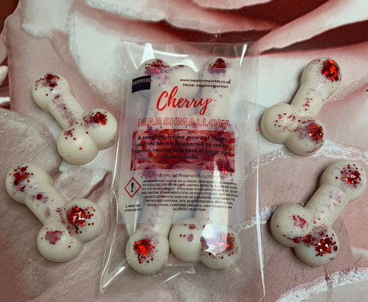 Novelty wax melt adult party hen stag night secret Santa office party Cherry marshmallow