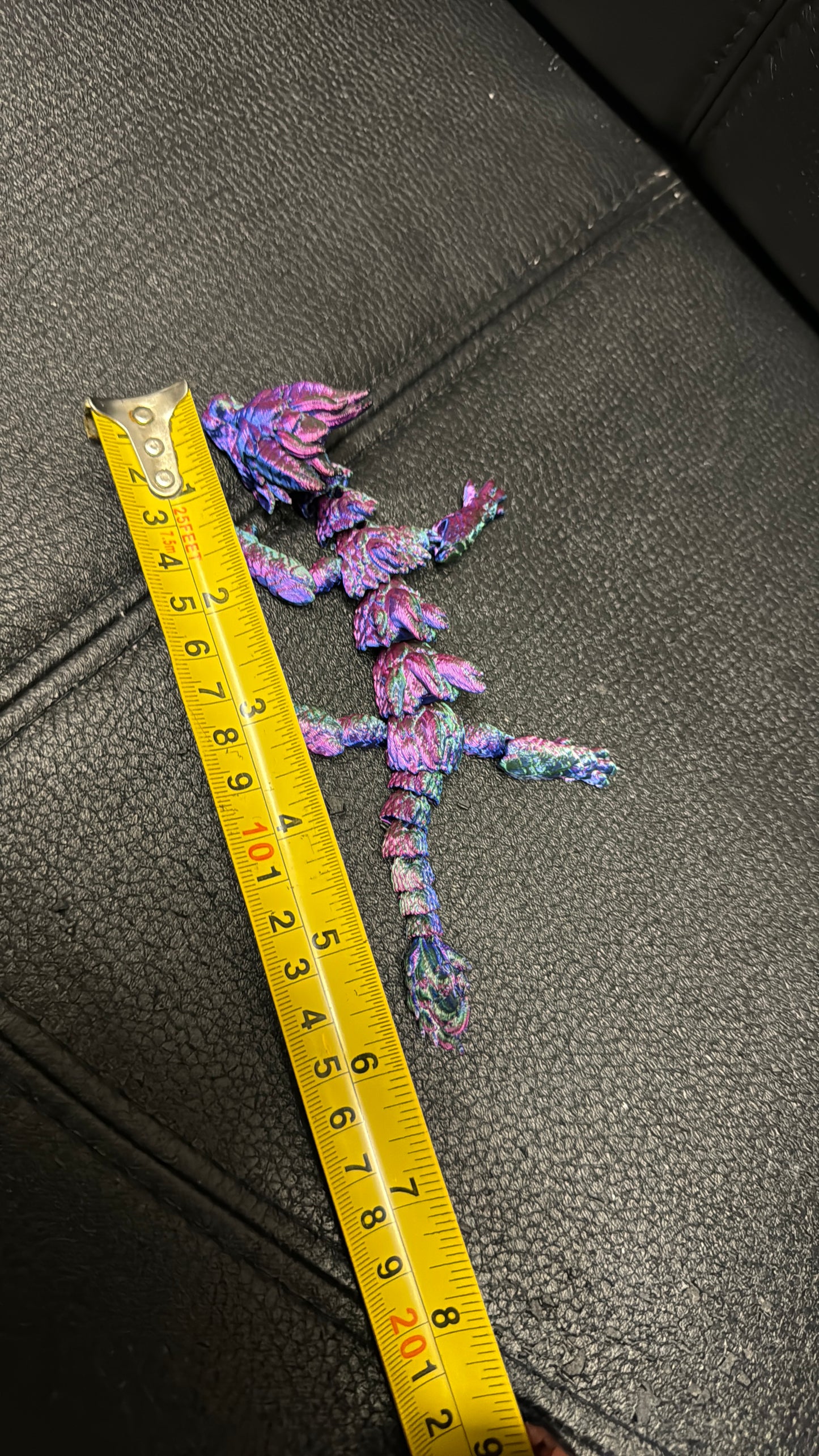 Flexible Fidget Colourful Baby Dragon 3D Printed Articulated Sensory Toy For ADHD Autism Stimming Adults Kids