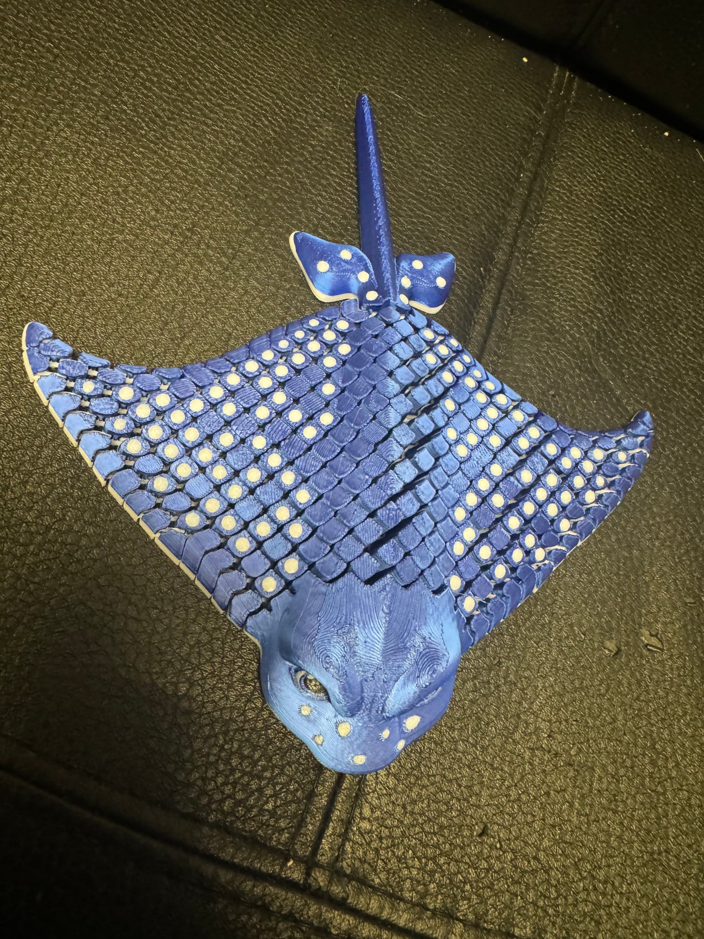 3D printed articulated fish print