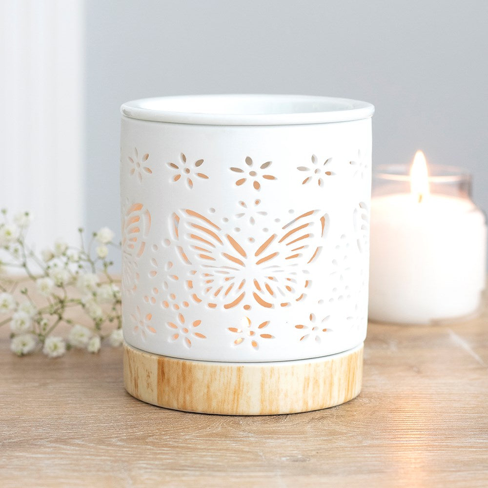 CERAMIC BUTTERFLY OIL BURNER