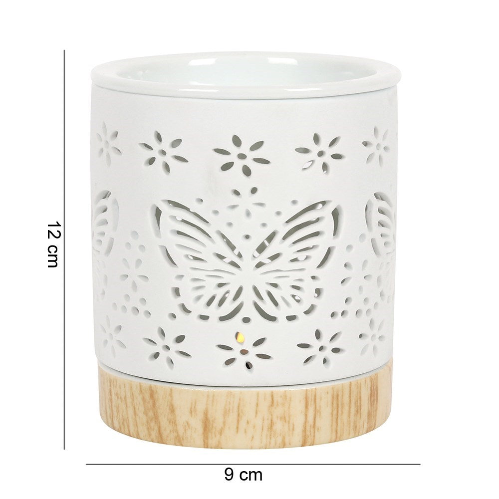 CERAMIC BUTTERFLY OIL BURNER