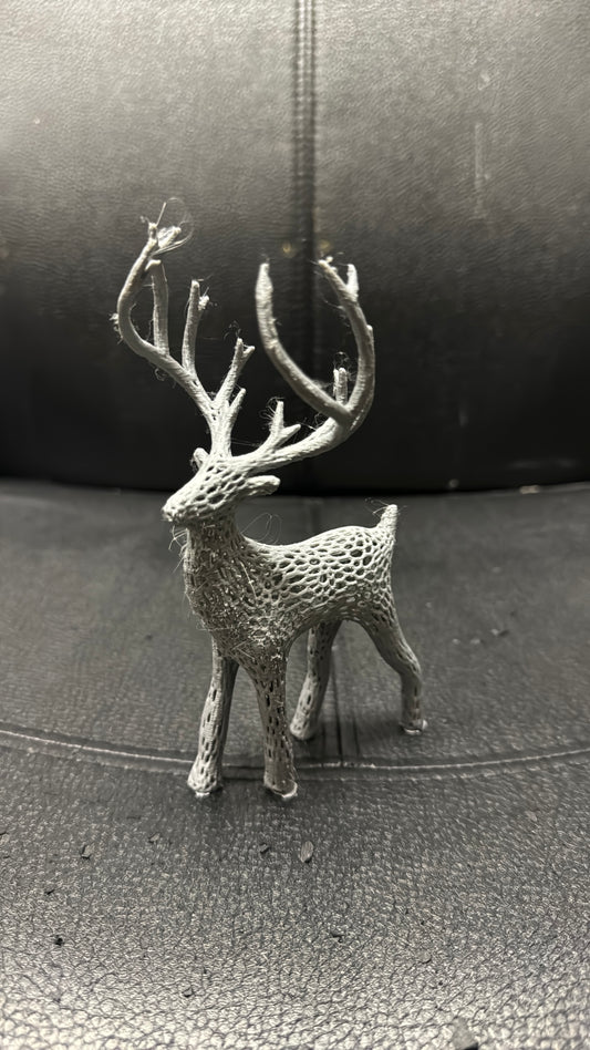 Reindeer - 3D Printed Pla Filament Christmas Ornaments for Christmas Home Decoration. 1 per order