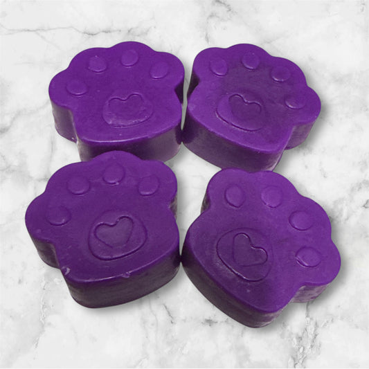 Mini Paw Print Shape Wax Melts Perfect For Pet Lovers