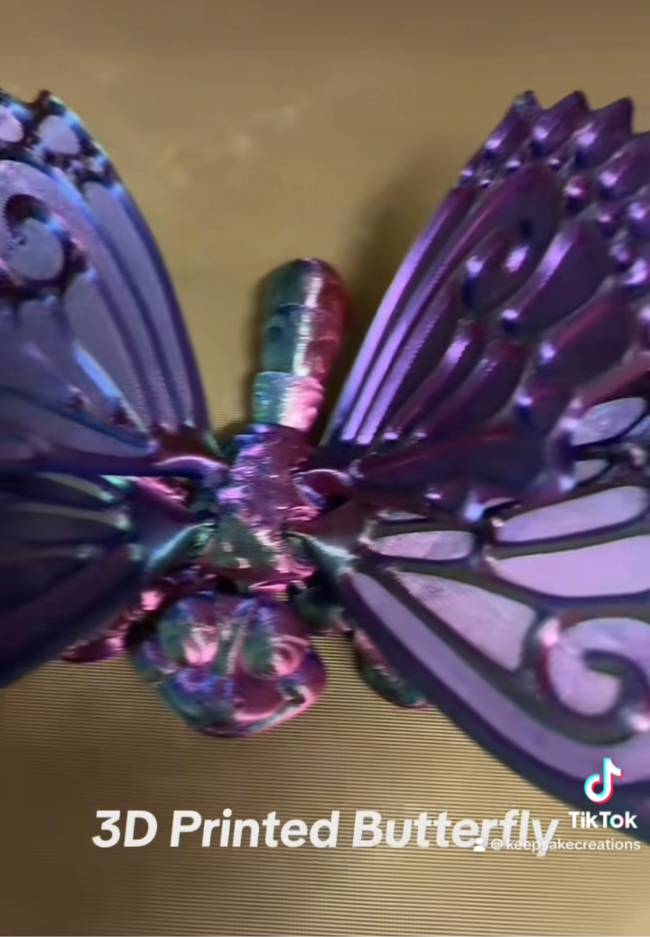 3D Printed Butterfly fidget